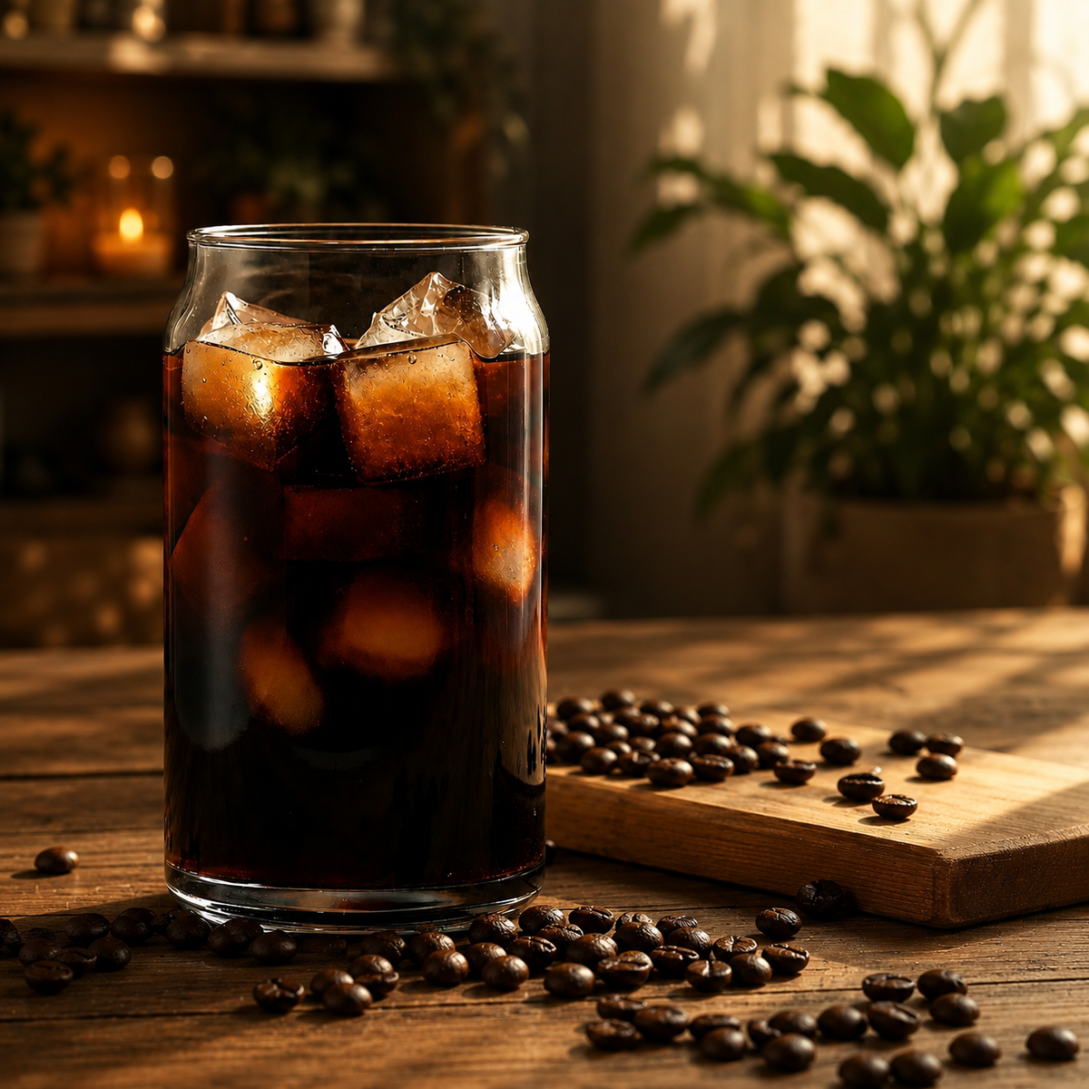Glass Mugs with Clear Straws and Bamboo Lids - Raydin