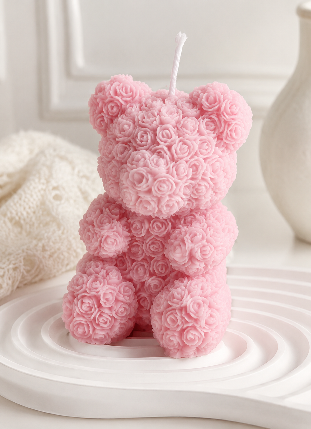 Rose Bear Aromatherapy Candle - Raydin